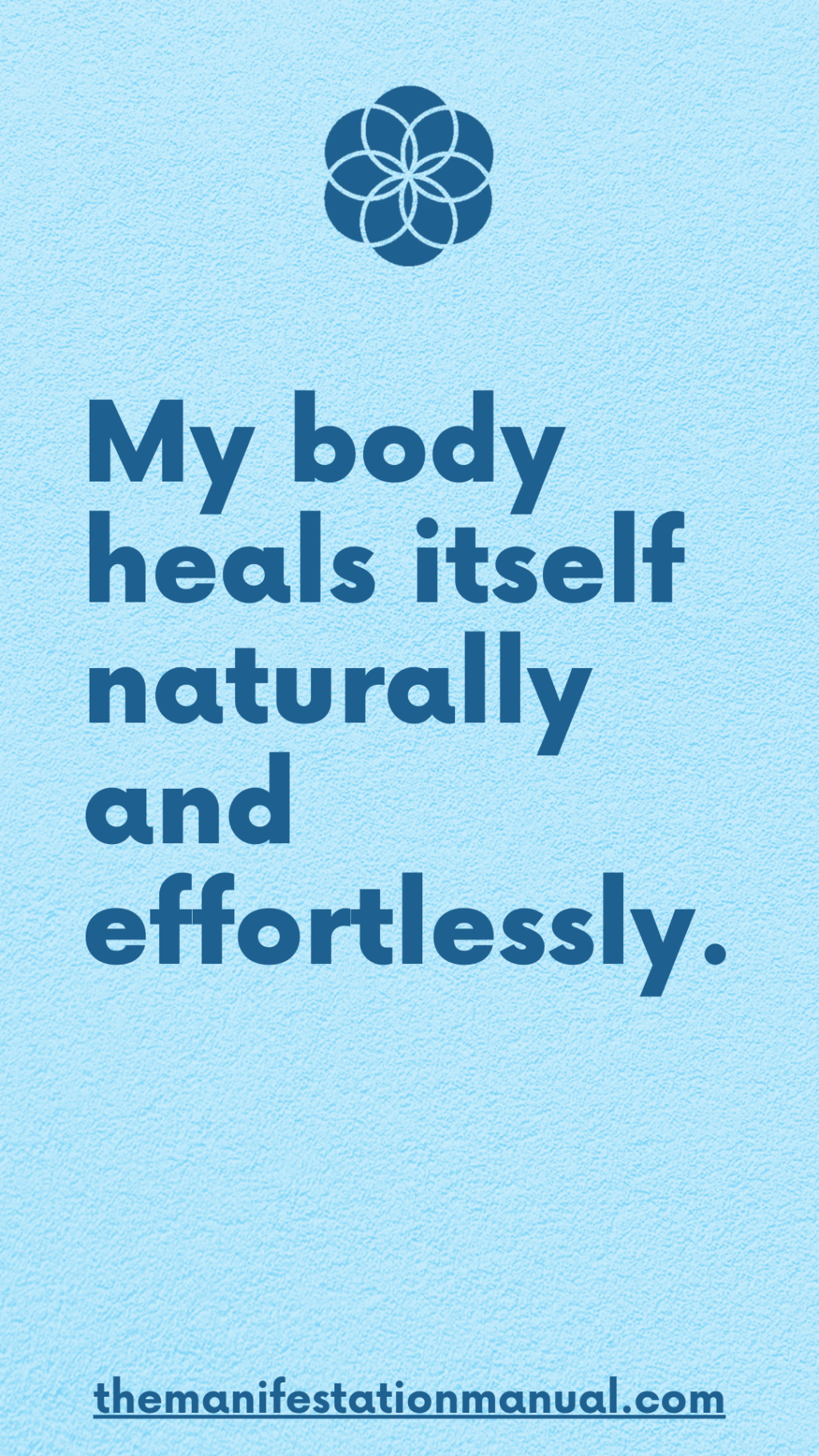 affirmation for healing naturally