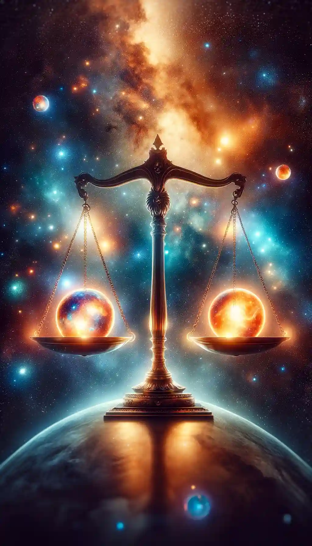 Scales balanced in the cosmos